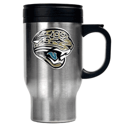 Jacksonville Jaguars Stainless Steel Travel Mug