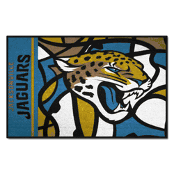 Jacksonville Jaguars Starter Mat XFIT Design - 19in x 30in Accent Rug
