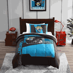 Jacksonville Jaguars Status Bed In A Bag Twin