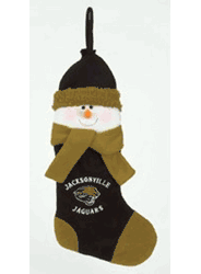 Jacksonville Jaguars Stocking 22 Inch Snowman CO