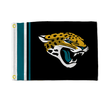 Jacksonville Jaguars Stripes Utility Flag - Double Sided