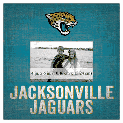 Jacksonville Jaguars Team Name 10"x10" Picture Frame
