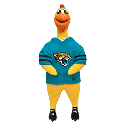Jacksonville Jaguars Team Rubber Chicken Toy