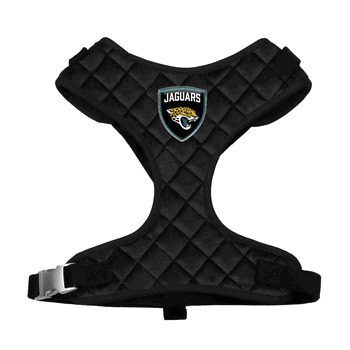 Jacksonville Jaguars Velvet Pet Harness - Large