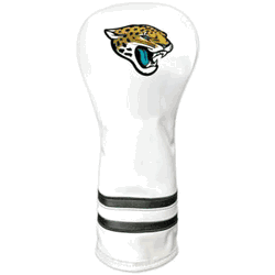 Jacksonville Jaguars Vintage Fairway Headcover (White)