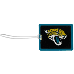Jacksonville Jaguars Vinyl Luggage Tag