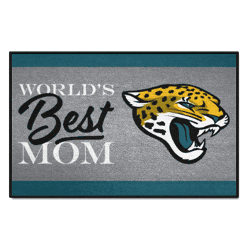 Jacksonville Jaguars World's Best Mom Starter Mat Accent Rug - 19in. x 30in.