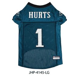 Jaylen Hurts Philadelphia Eagles Pet Jersey Large