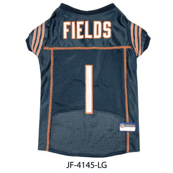Justin Fields Chicago Bears Pet Jersey Large