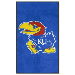 Kansas 3X5 High-Traffic Mat with Durable Rubber Backing - Portrait Orientation