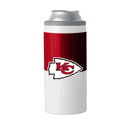 Kansas City Chiefs 12oz Colorblock Slim Can Coolie