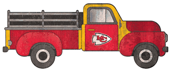 Kansas City Chiefs 15in Truck cutout