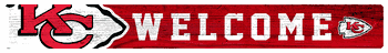 Kansas City Chiefs 16in. Welcome Strip