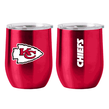 Kansas City Chiefs 16oz Gameday Stainless Curved Beverage