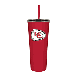 Kansas City Chiefs 24oz New Skinny Tumbler
