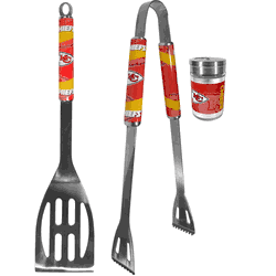 Kansas City Chiefs 2pc BBQ Set with Season Shaker