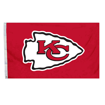 Kansas City Chiefs 3 Ft. X 5 Ft. Flag W/Grommetts