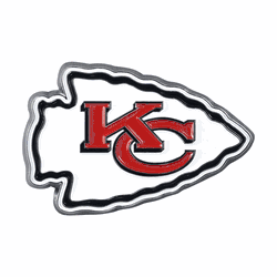 Kansas City Chiefs 3D Color Metal Emblem