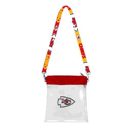 Kansas City Chiefs 3D Logo Clear Satchelette
