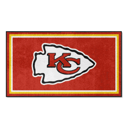 Kansas City Chiefs 3ft. x 5ft. Plush Area Rug