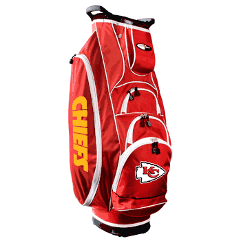 Kansas City Chiefs Albatross Golf Cart Bag - White