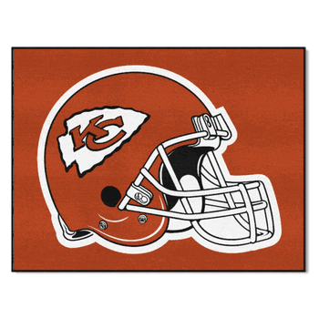 Kansas City Chiefs All-Star Rug - 34 in. x 42.5 in., Helmet Logo