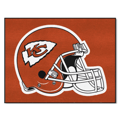 Kansas City Chiefs All-Star Rug - 34 in. x 42.5 in., Helmet Logo