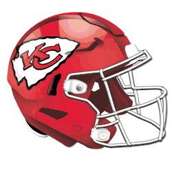 Kansas City Chiefs Authentic Helmet Cutout 24"