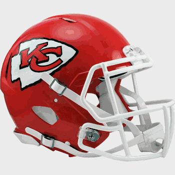 Kansas City Chiefs  Authentic Speed Full Size Football Helmet