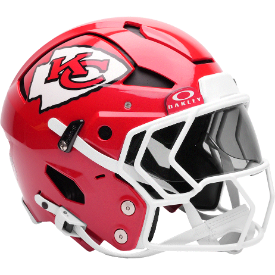 Kansas City Chiefs Axiom Authentic Full Size Football Helmet