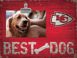 Kansas City Chiefs Best Dog Clip Frame