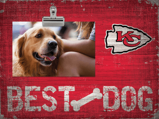 Kansas City Chiefs Best Dog Clip Frame
