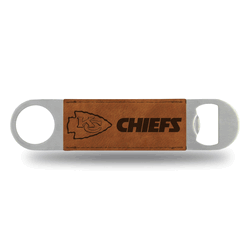Kansas City Chiefs Brown Laser Engraved Bar Blade