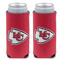 Kansas City Chiefs Can Cooler Slim Can Design