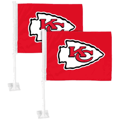 Kansas City Chiefs Car Flag Large 1pc 11" x 14"