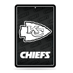 Kansas City Chiefs Carbon Fiber 11" x 17" Home Decor Sign