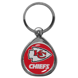 Kansas City Chiefs Chrome Key Chain