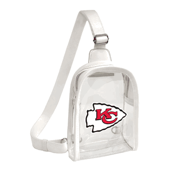 Kansas City Chiefs Clear Mini Sling Stadium Bag (S)