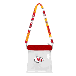 Kansas City Chiefs Clear Pattern Strap Bag