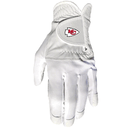 Kansas City Chiefs Cool mesh with cabretta leather - one size - mens left