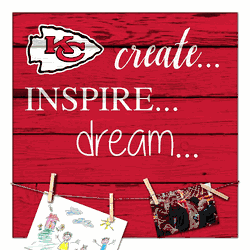Kansas City Chiefs Create, Inspire, Dream Sign