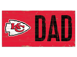 Kansas City Chiefs DAD Sign
