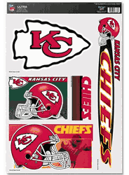 Kansas City Chiefs Decal 11x17 Ultra
