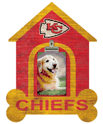 Kansas City Chiefs Dog Bone House Clip Frame