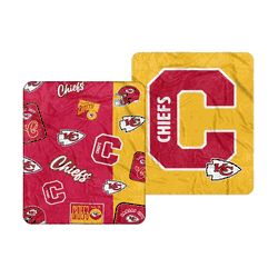 Kansas City Chiefs Dream Weave Throw 50x60