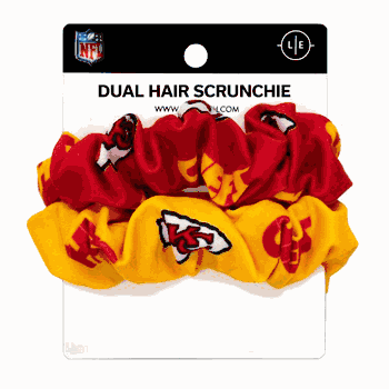 Kansas City Chiefs Dual Hair Twist (S)