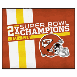 Kansas City Chiefs Dynasty Tailgater Rug - 5ft. x 6ft.