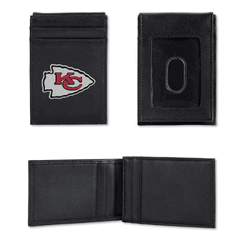 Kansas City Chiefs  Embroidered Front Pocket Wallet - Slim/Light Weight
