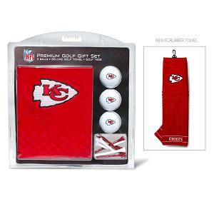 Kansas City Chiefs Embroidered Towel Golf Gift Set