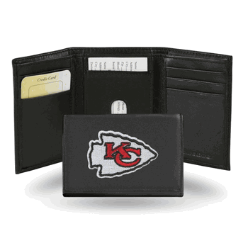 Kansas City Chiefs  Embroidered Tri-fold Wallet